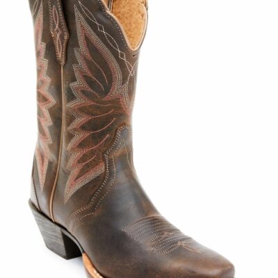 Women *  | Bestsellers Ariat Woodsmoke Autry Performance Cowgirl Boots Square Toe