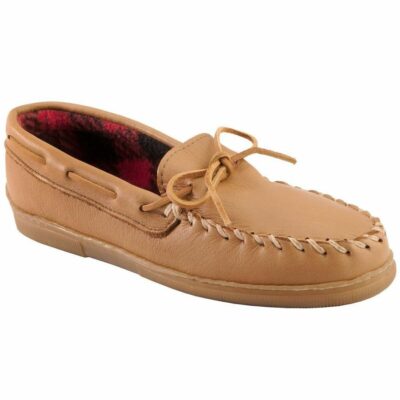 Men *  | Latest Minnetonka Genuine Moose With Fleece Lining Moccasins Xl(14-16)