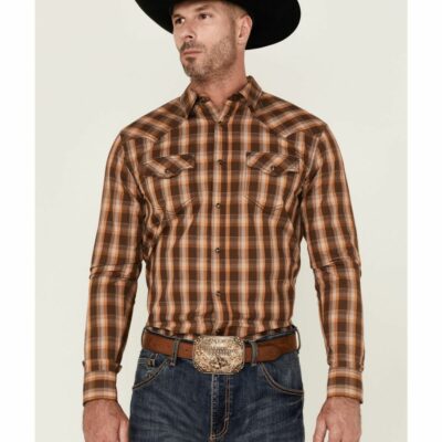 Men *  | Best Sellers Cody James Men’S Weekender Plaid Long Sleeve Snap Western Shirt