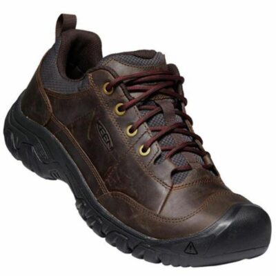 Men *  | Hot Selling Keen Men’S Targhee Iii Dark Earth & Mulch Oxford Casual Lace-Up Hiking Shoe