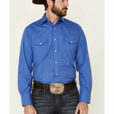 Men *  | Special Offers Roper Men’S Classic Long Sleeve Snap Western Shirt