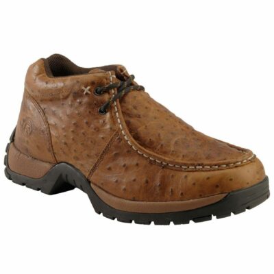 Men *  | Attractive Roper Men’S Ostrich Print Chukka Casual Boots