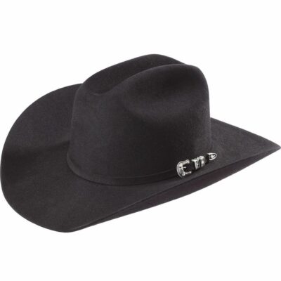 Men *  | Hot Selling Justin 20X Classic Black Felt Cowboy Hat