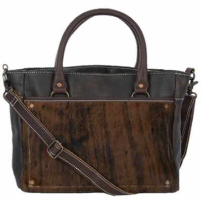 Gifts *  | Premium Sts Ranchwear By Carroll Women’S Brown Brindle Concealed Carry Satchel