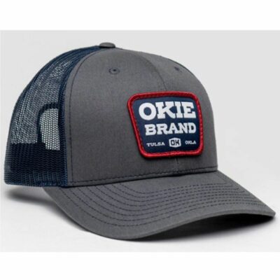 Men *  | Bestsellers Okie Men’S Dalton Logo Patch Mesh-Back Ball Cap