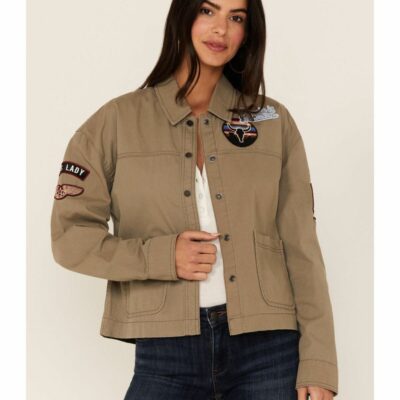 Women *  | Sale Online Idyllwind Women’S Falls Creek Patch Shacket