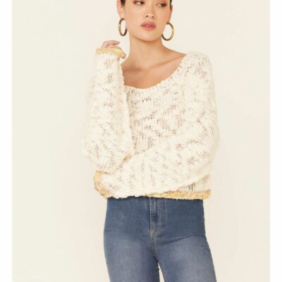 Women *  | New Free People Women’S West Palm Sweater